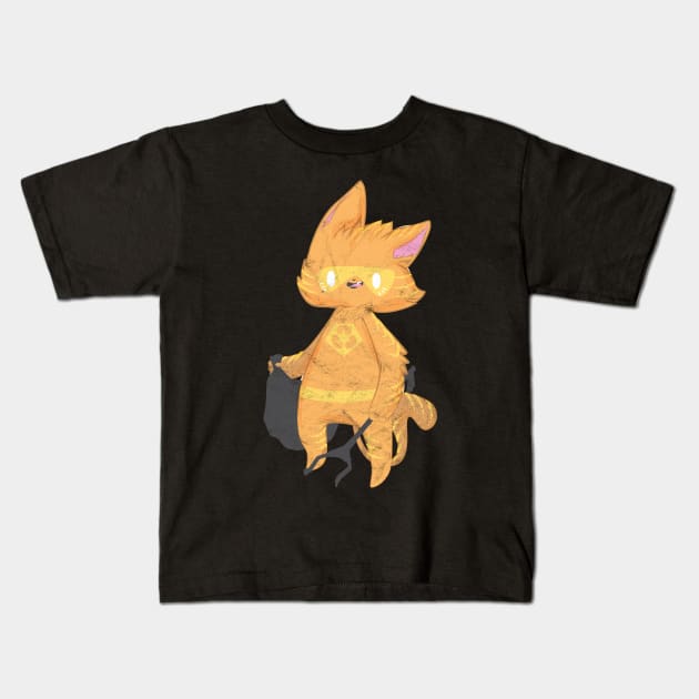 Trashtag Challenge Recycle Super Cat Kids T-Shirt by avshirtnation